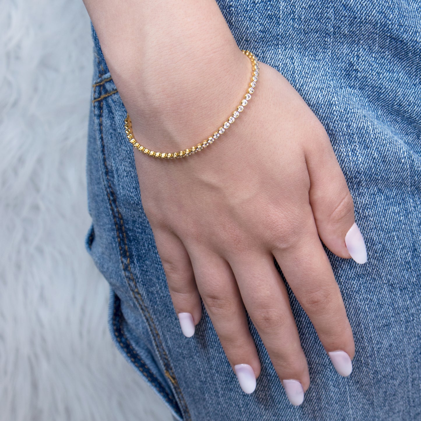 Dainty Tennis Bracelet