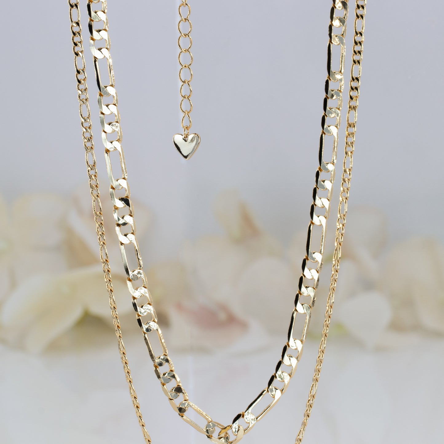 Figaro Chain Necklaces Set