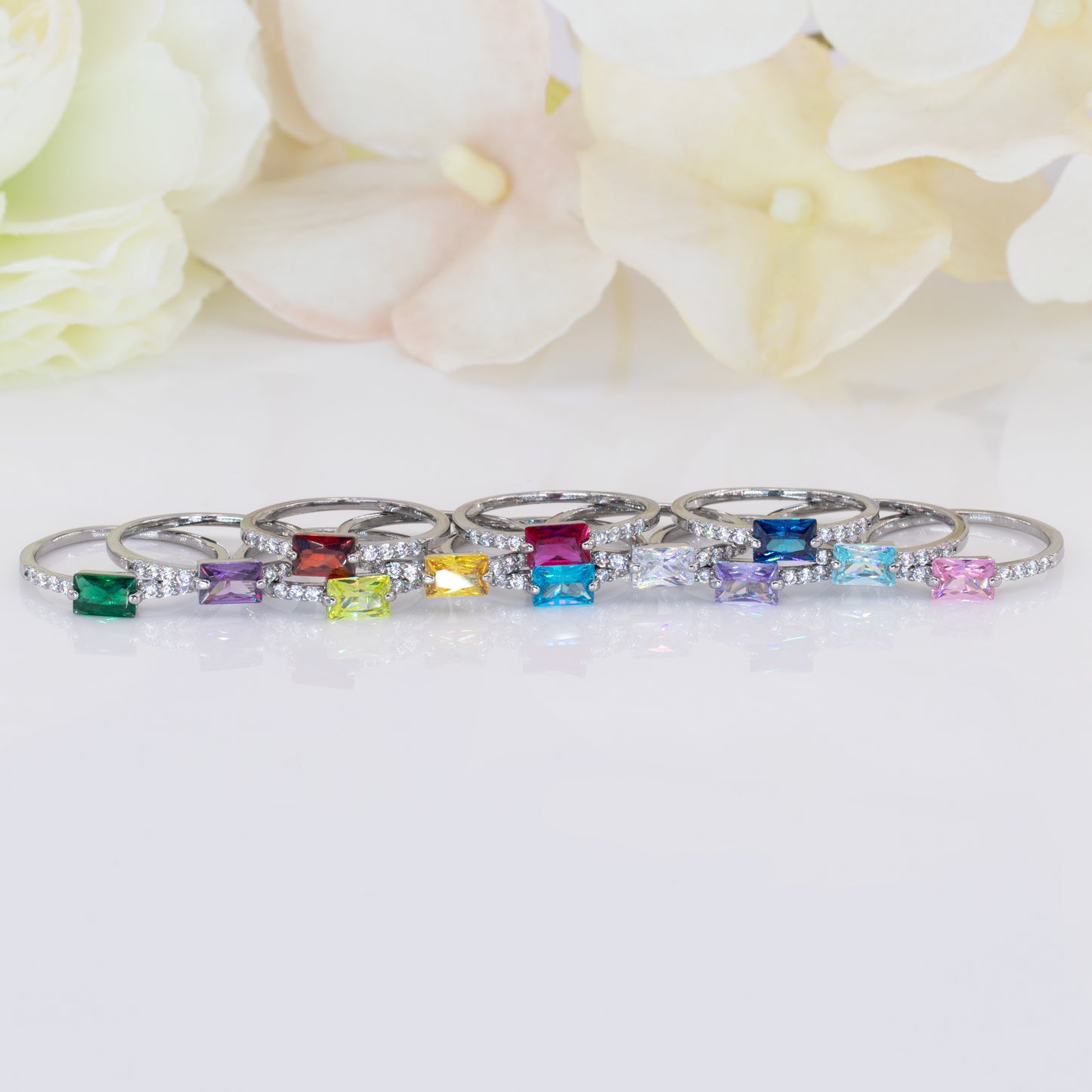 Dainty Birthstone Ring