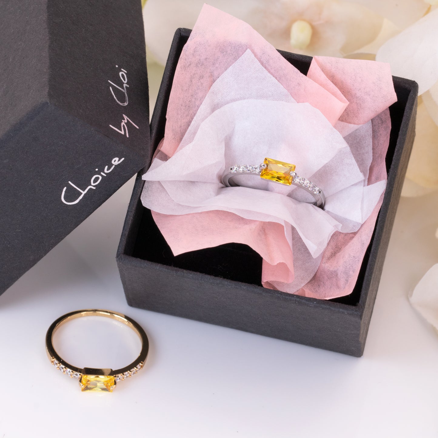 Dainty Birthstone Ring