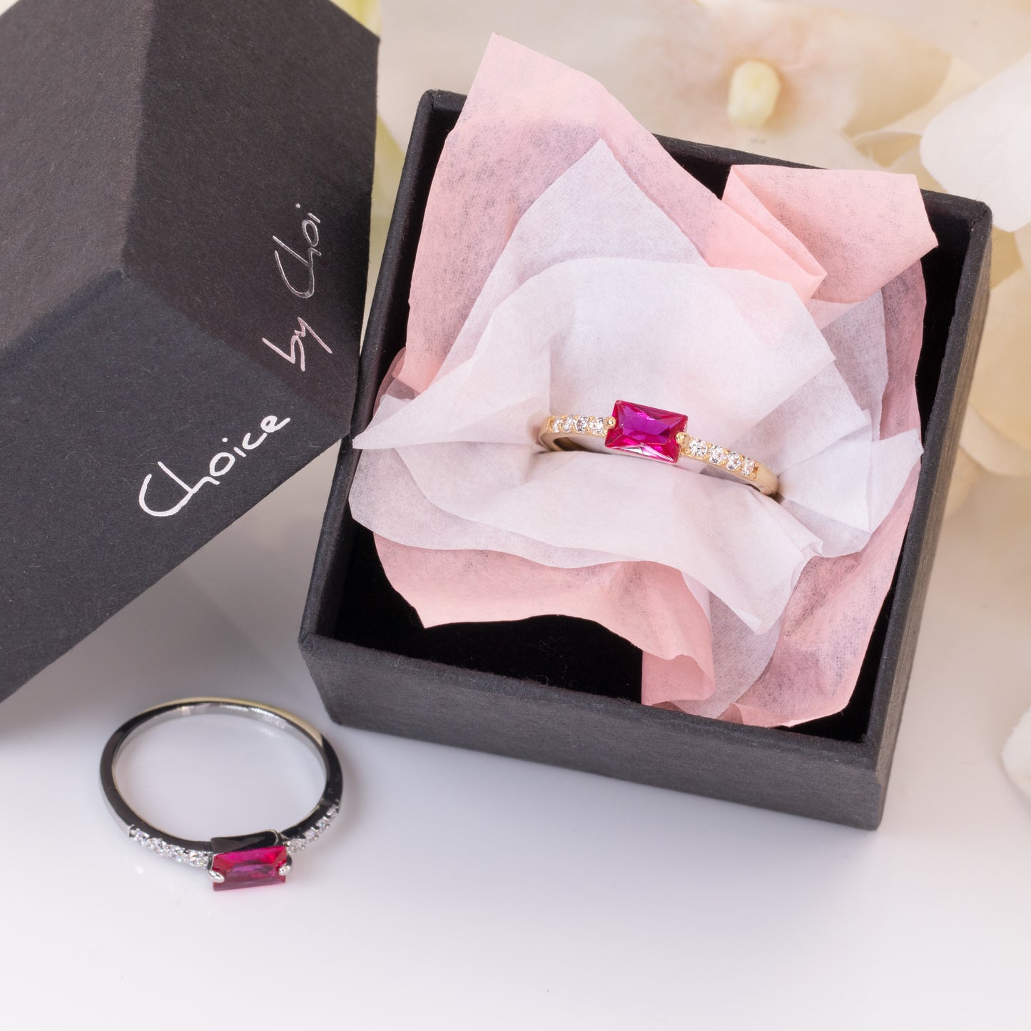 Dainty Birthstone Ring