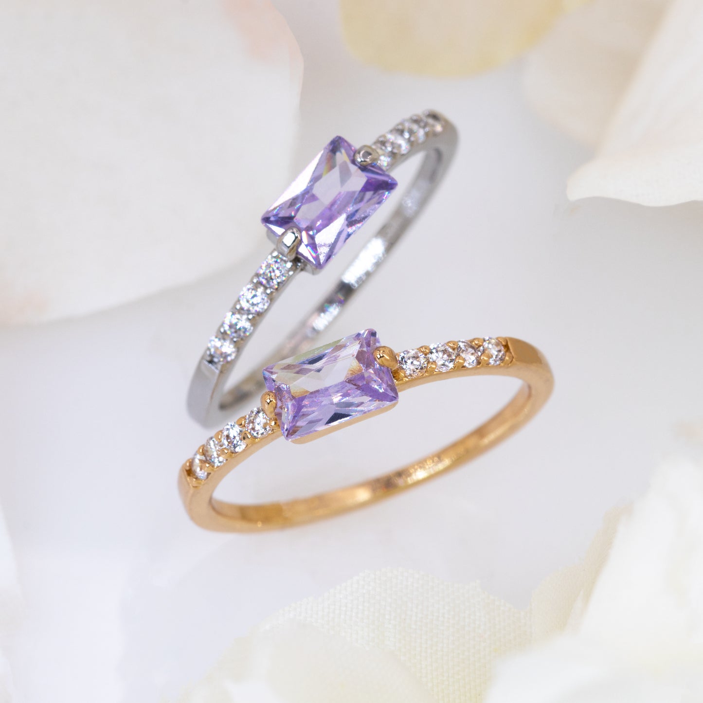 Dainty Birthstone Ring