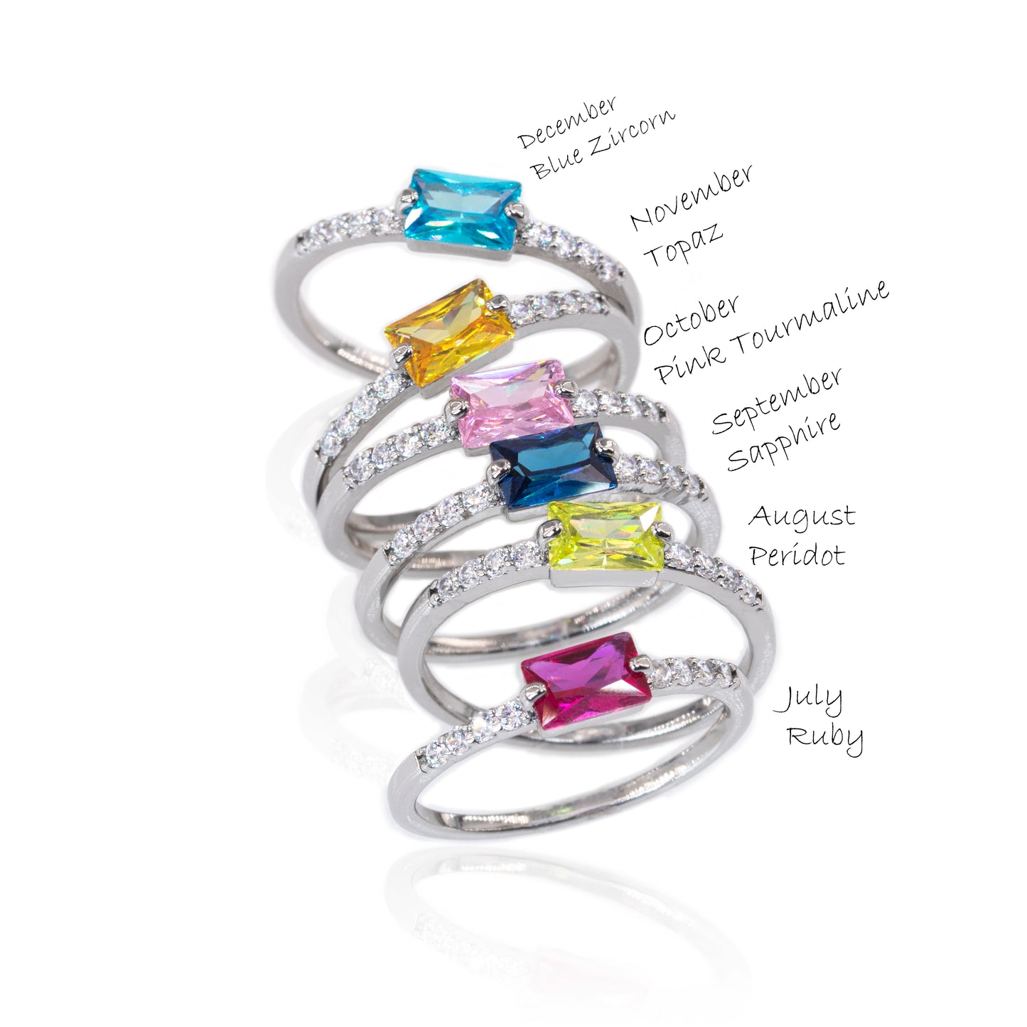 Dainty Birthstone Ring