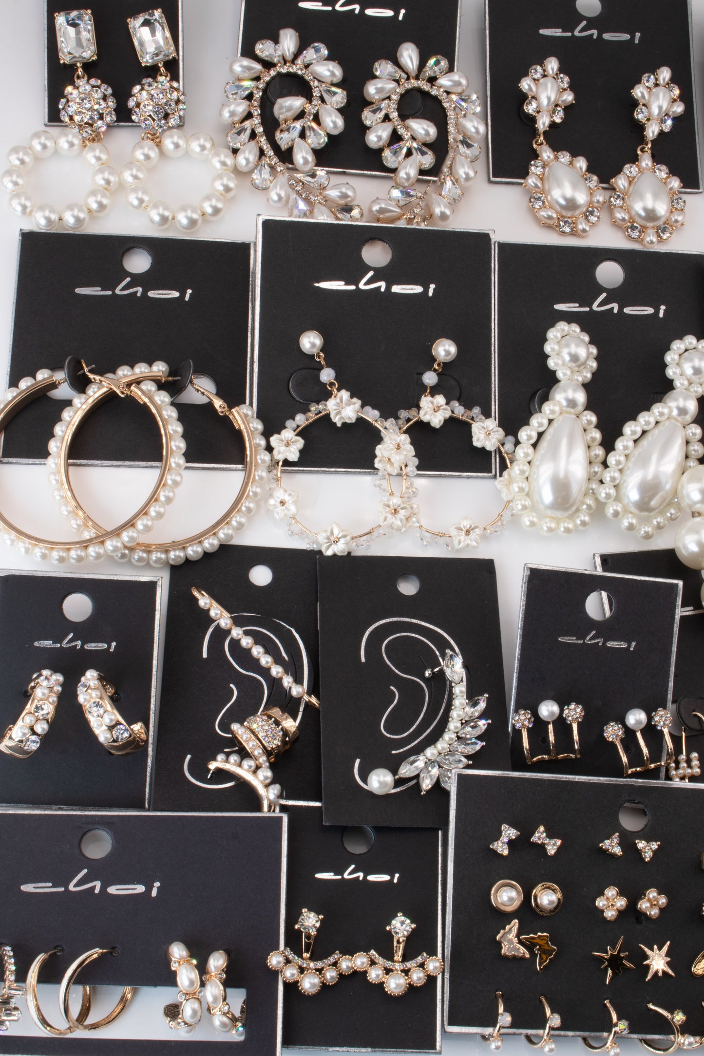 Pearl Earrings Bulk Pack