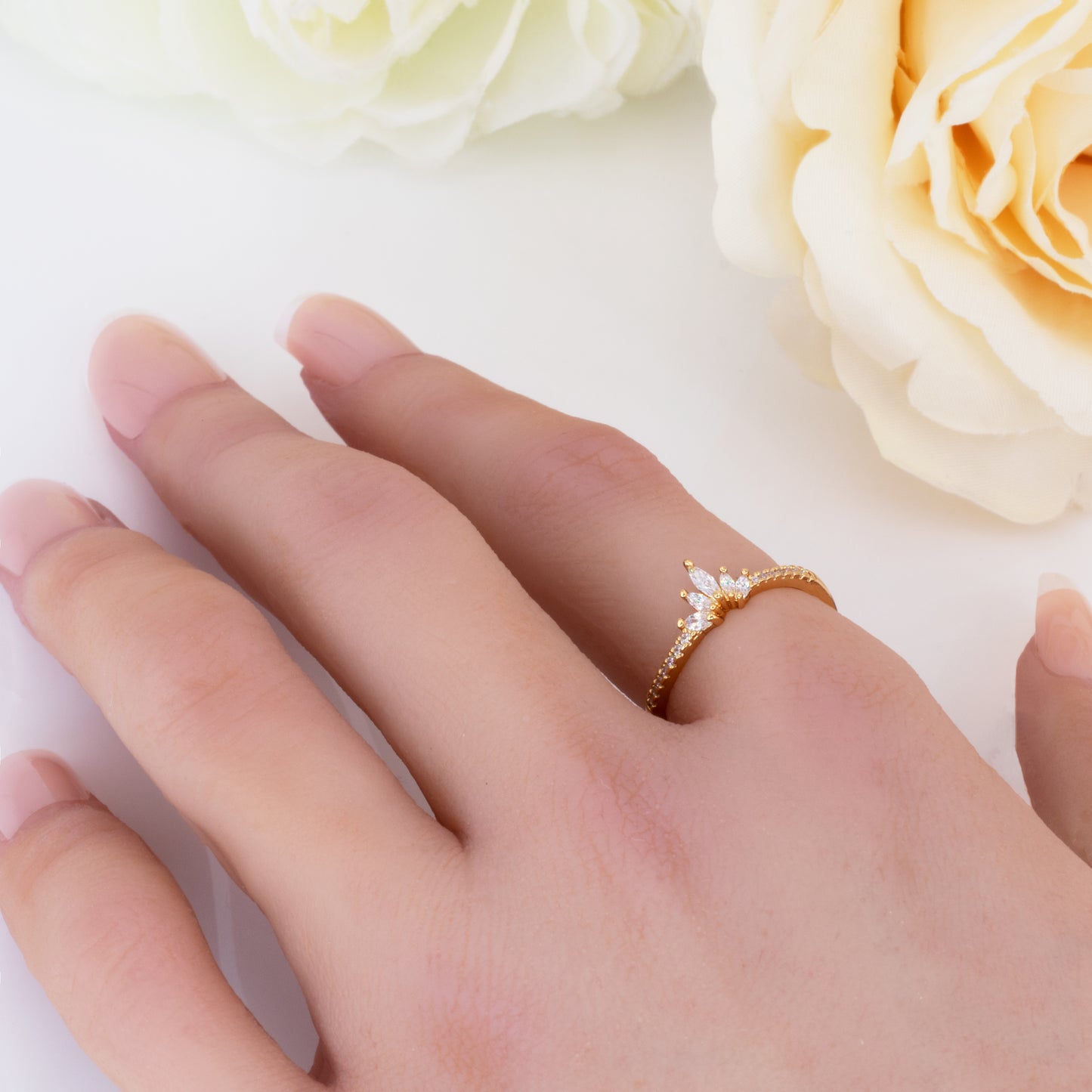 Rapunzel Crown ring