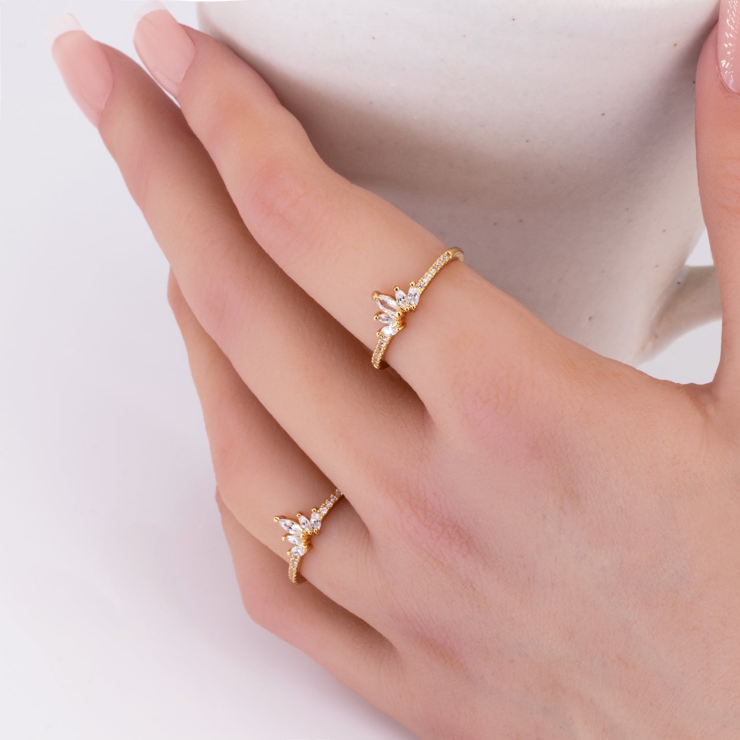 Rapunzel Crown ring