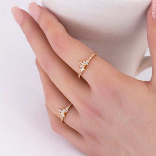 Rapunzel Crown ring