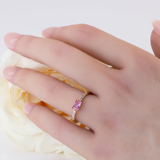 Dainty Birthstone Ring