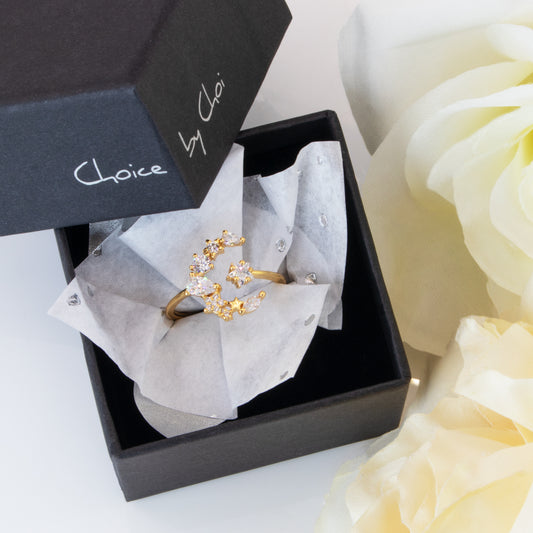 Crescent Moon Ring