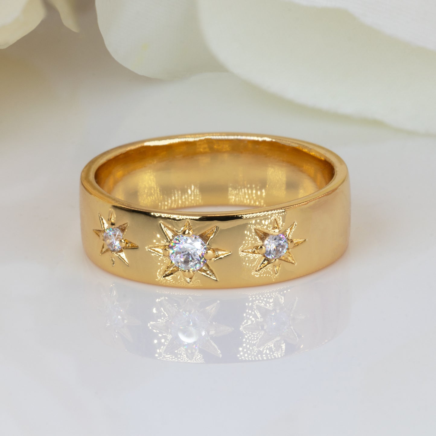 Stars Ring Band