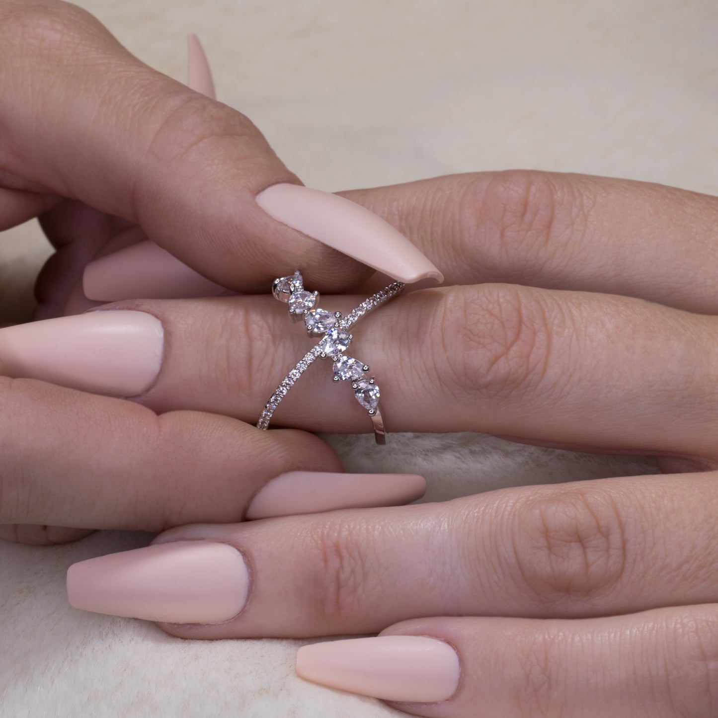 Glam X Statement Ring