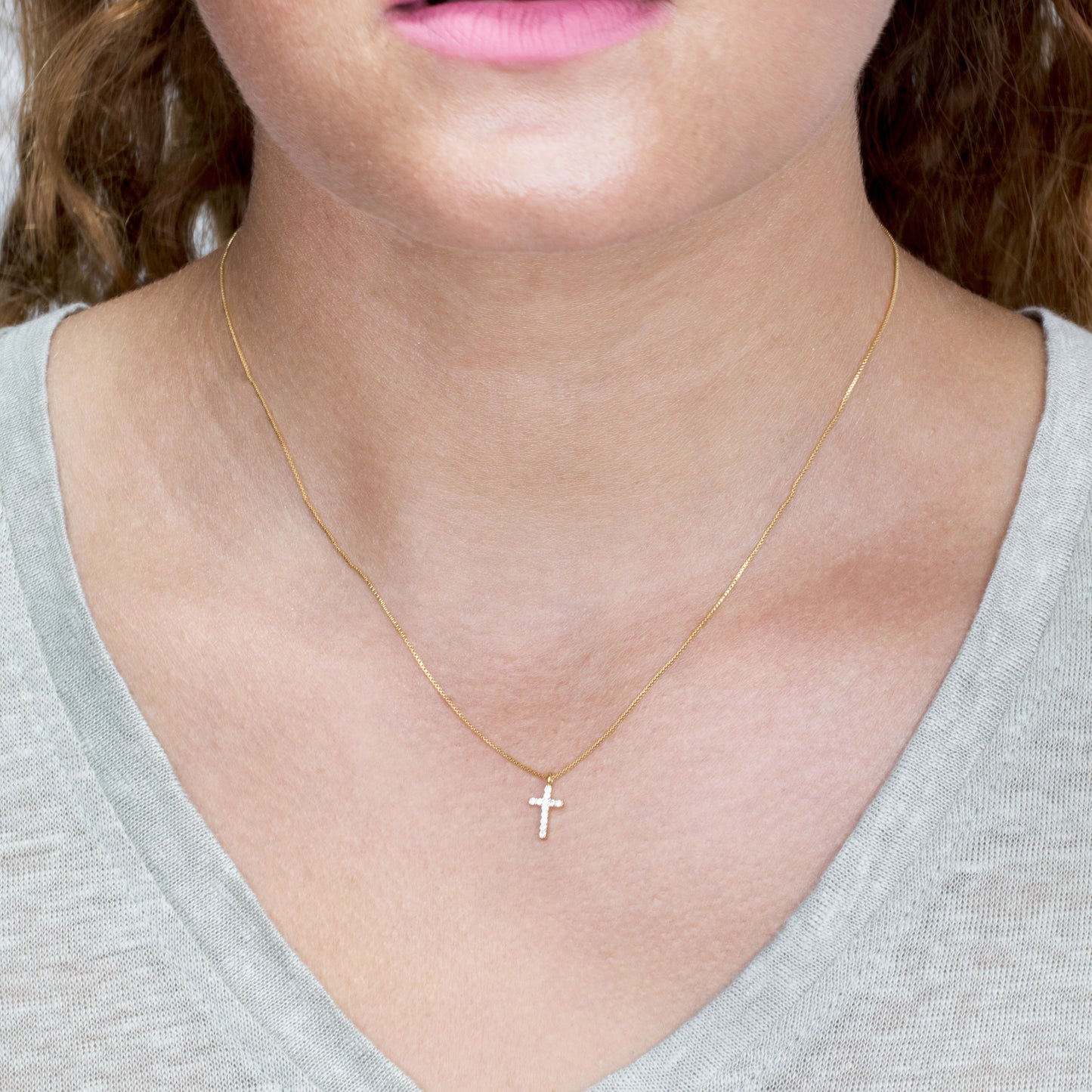 Dainty Cross Necklace