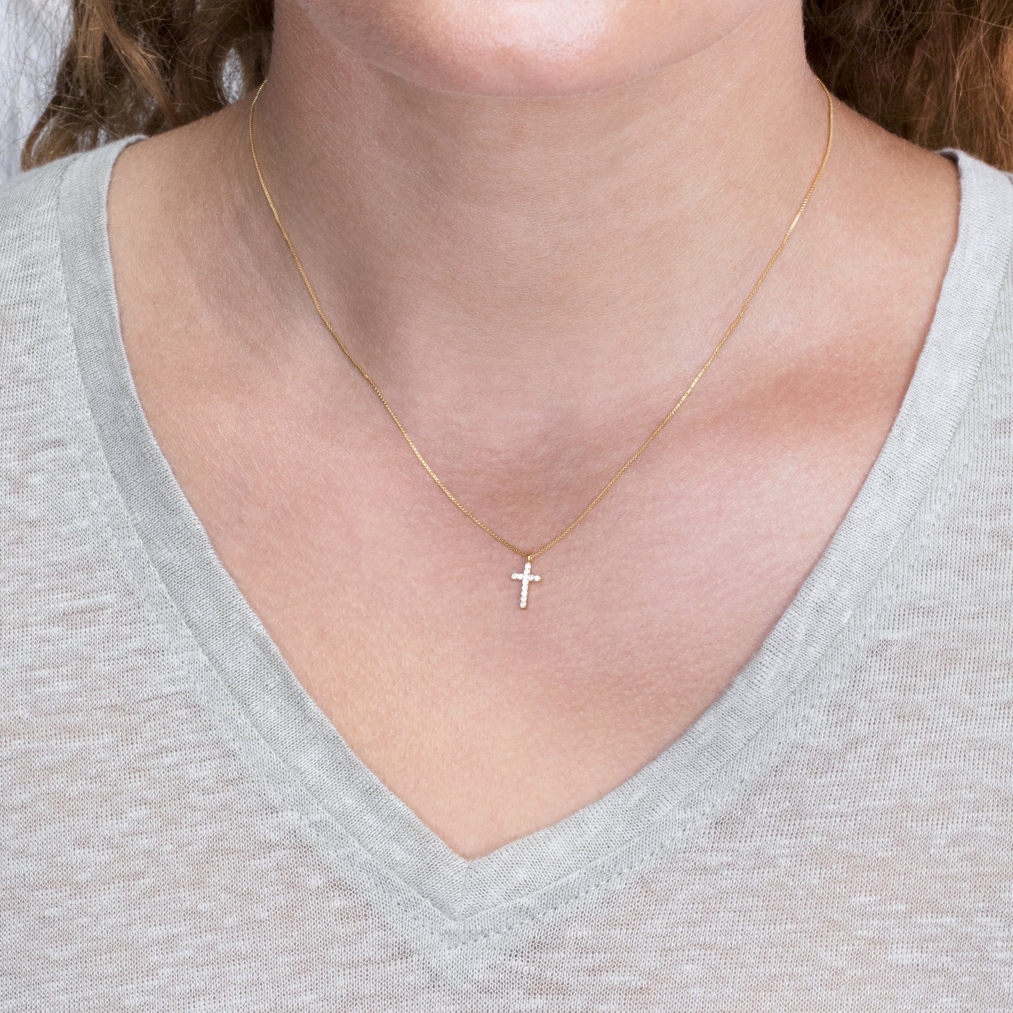 Dainty Cross Necklace