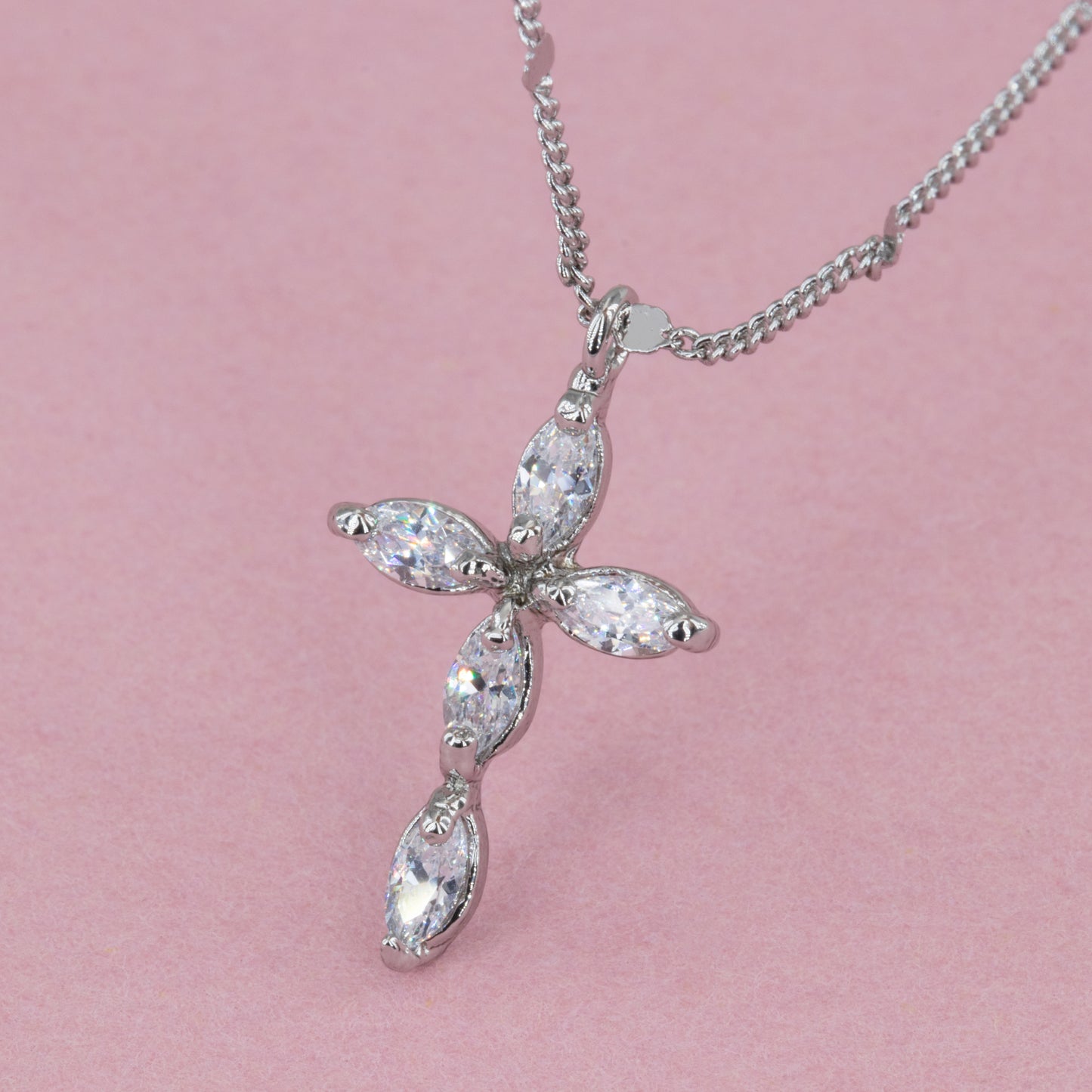 Layered Cross Necklace