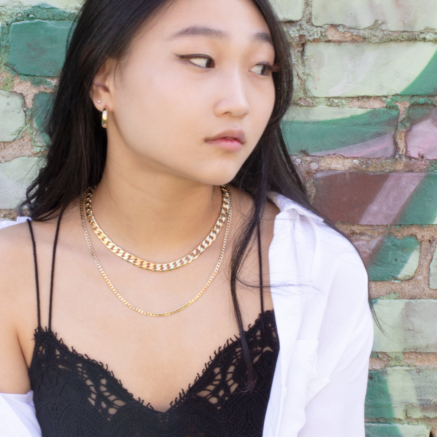 Chunky Chain Necklaces Set