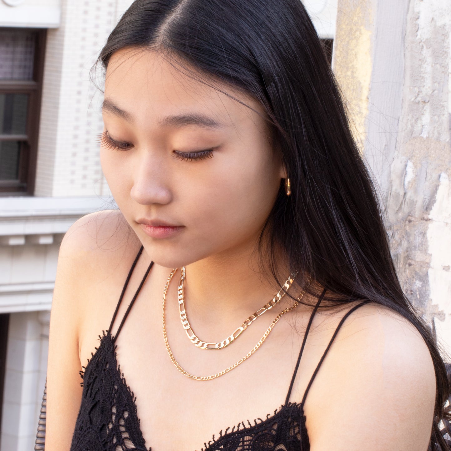 Figaro Chain Necklaces Set