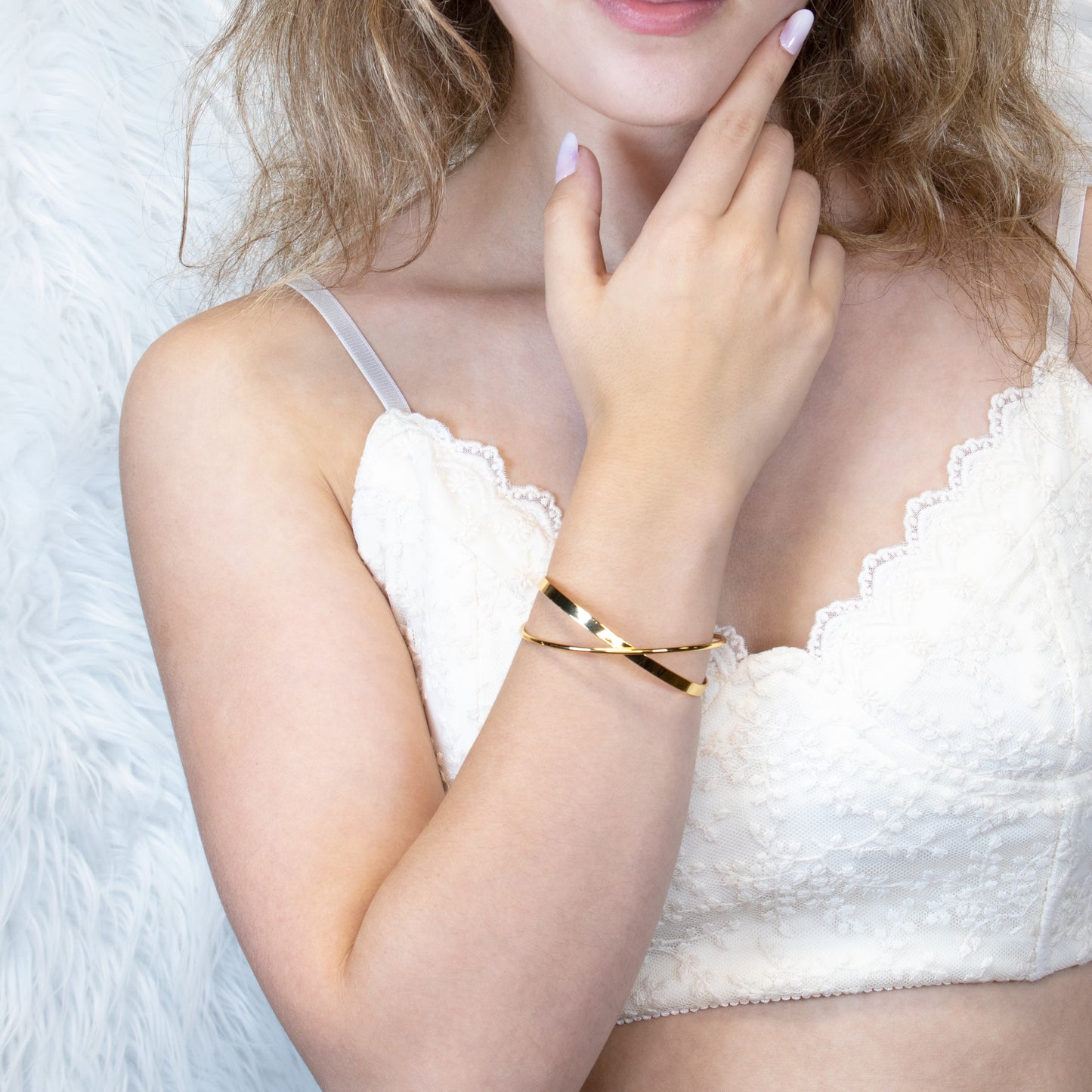 Crisscross Cuff Bracelet