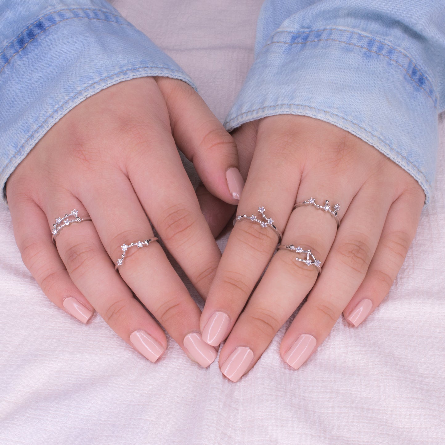 Zodiac Constellation Ring