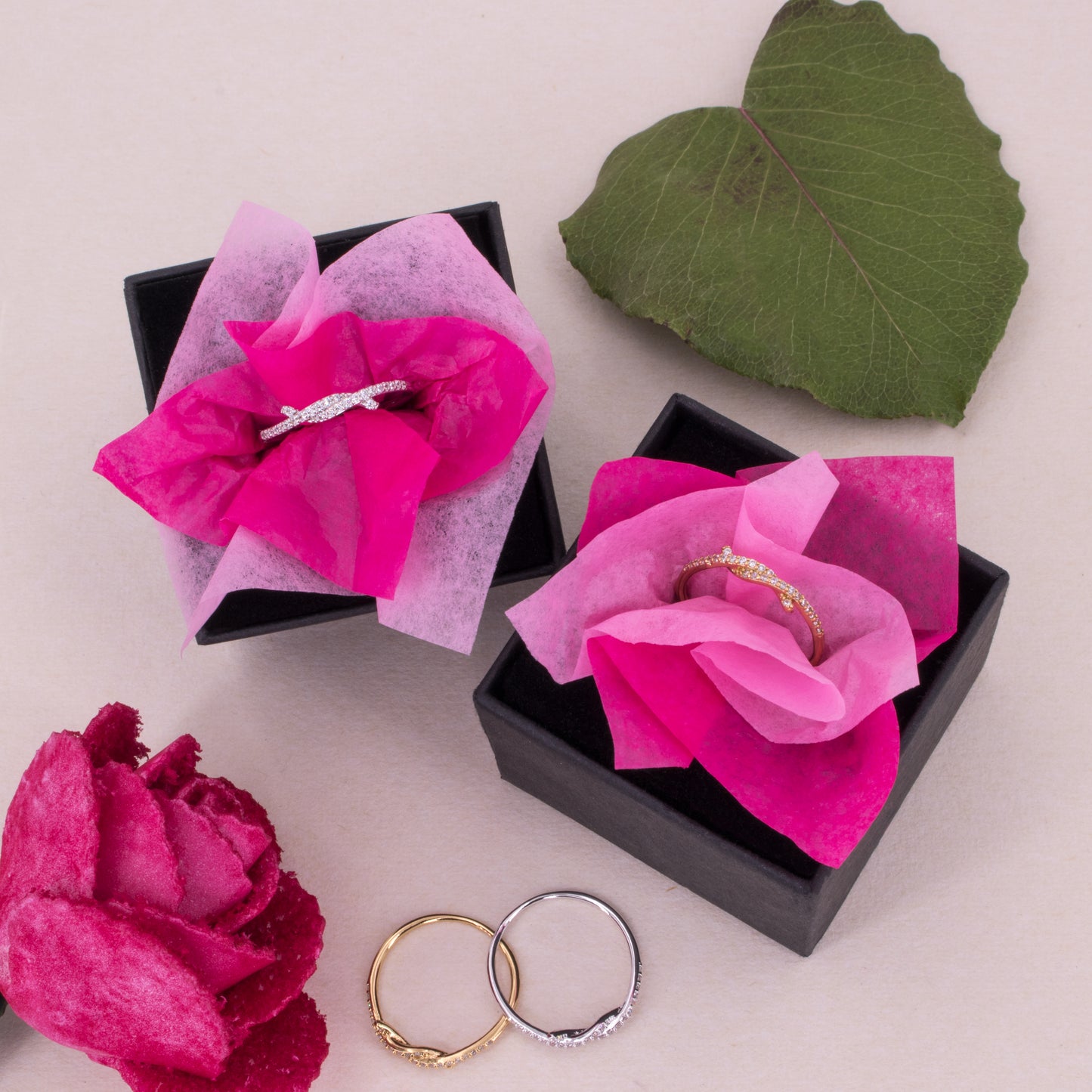 Dainty Tie the Knot Promise Ring