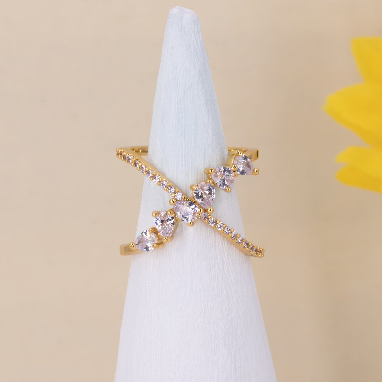 Glam X Statement Ring