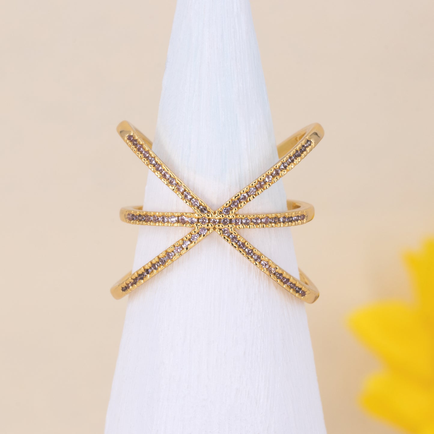 Crisscross Ring