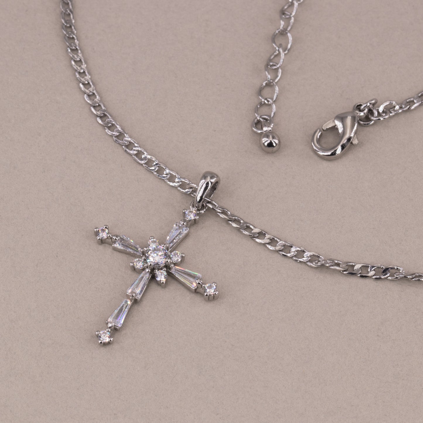 Sparkly Cross Necklace