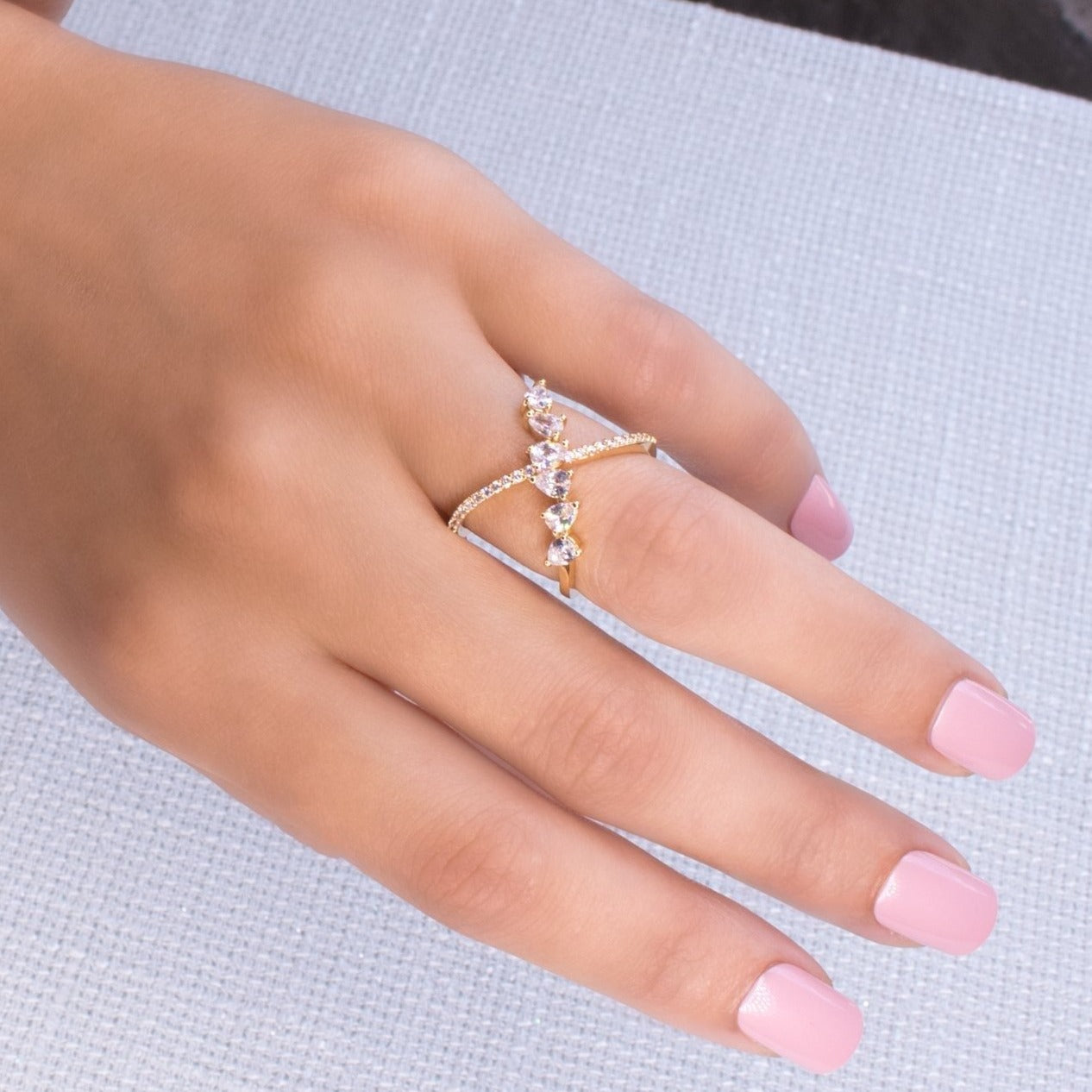 Glam X Statement Ring