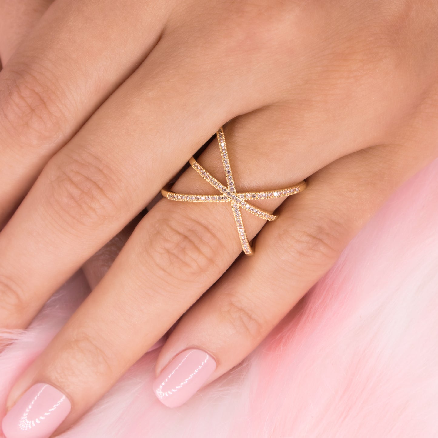 Crisscross Ring