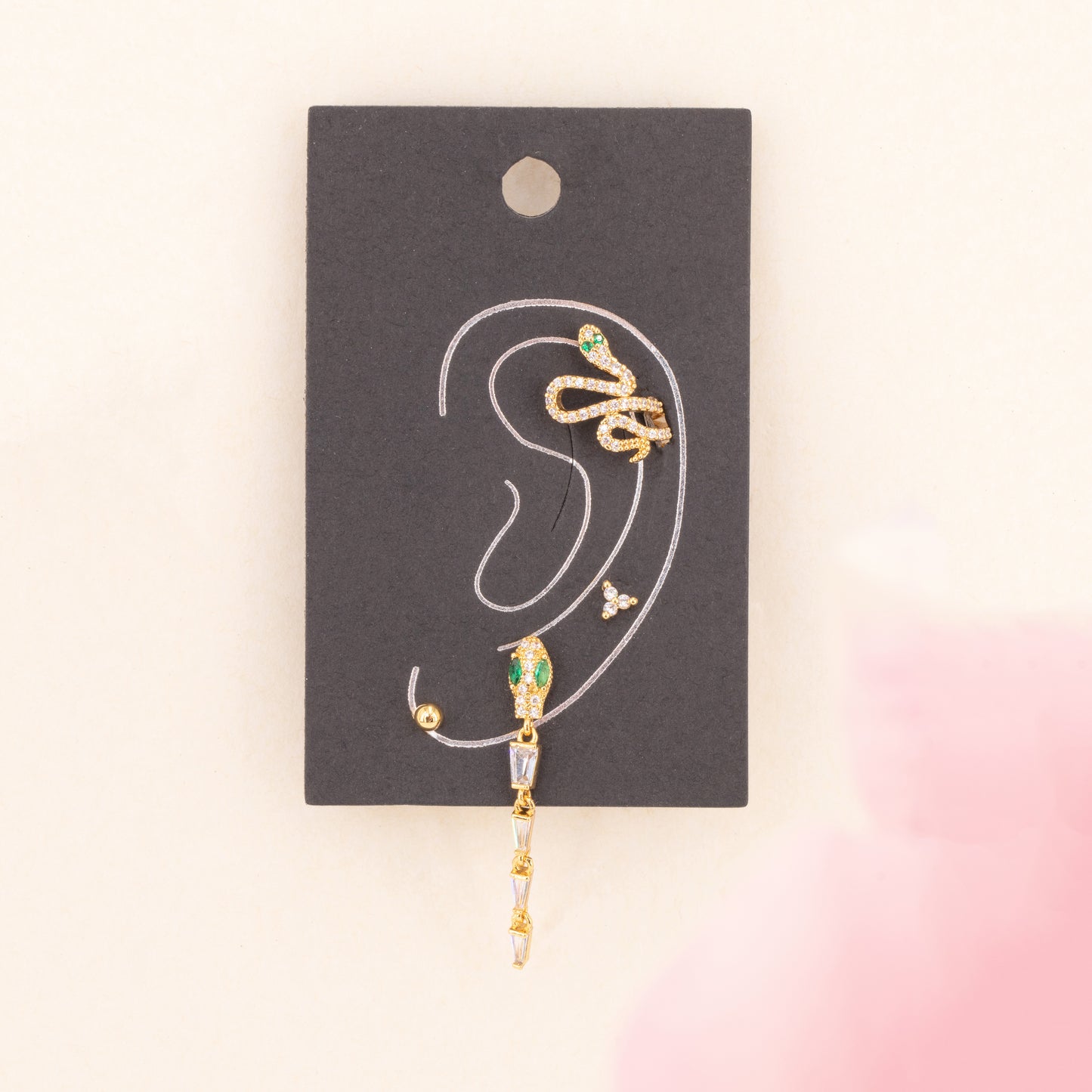 Snake Earrings Set