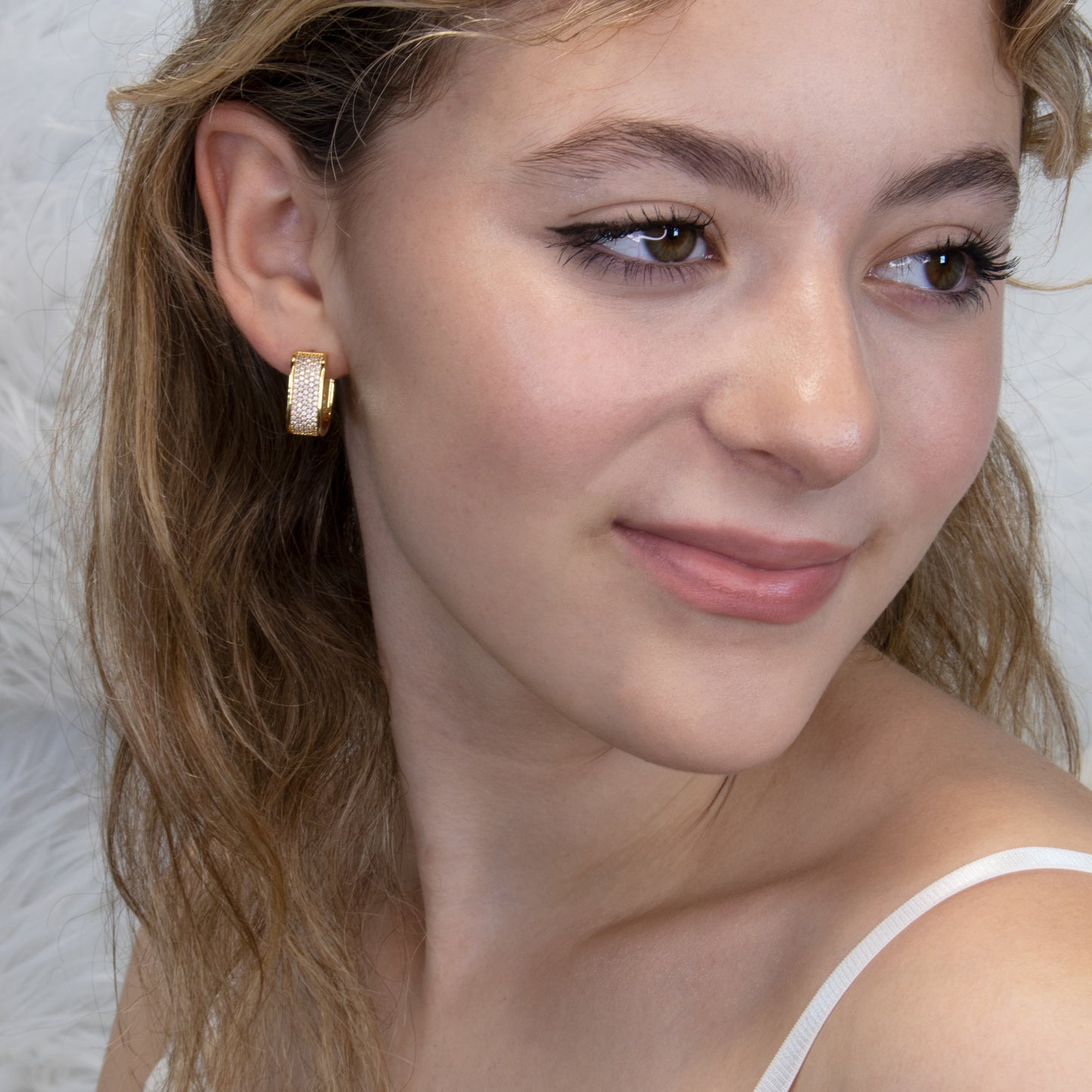 Glam Hoop Earrings