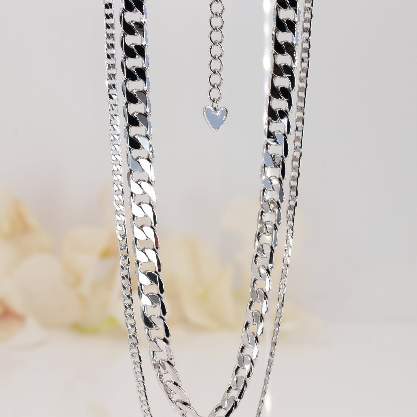 Chunky Chain Necklaces Set