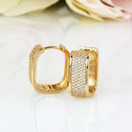 Glam Hoop Earrings