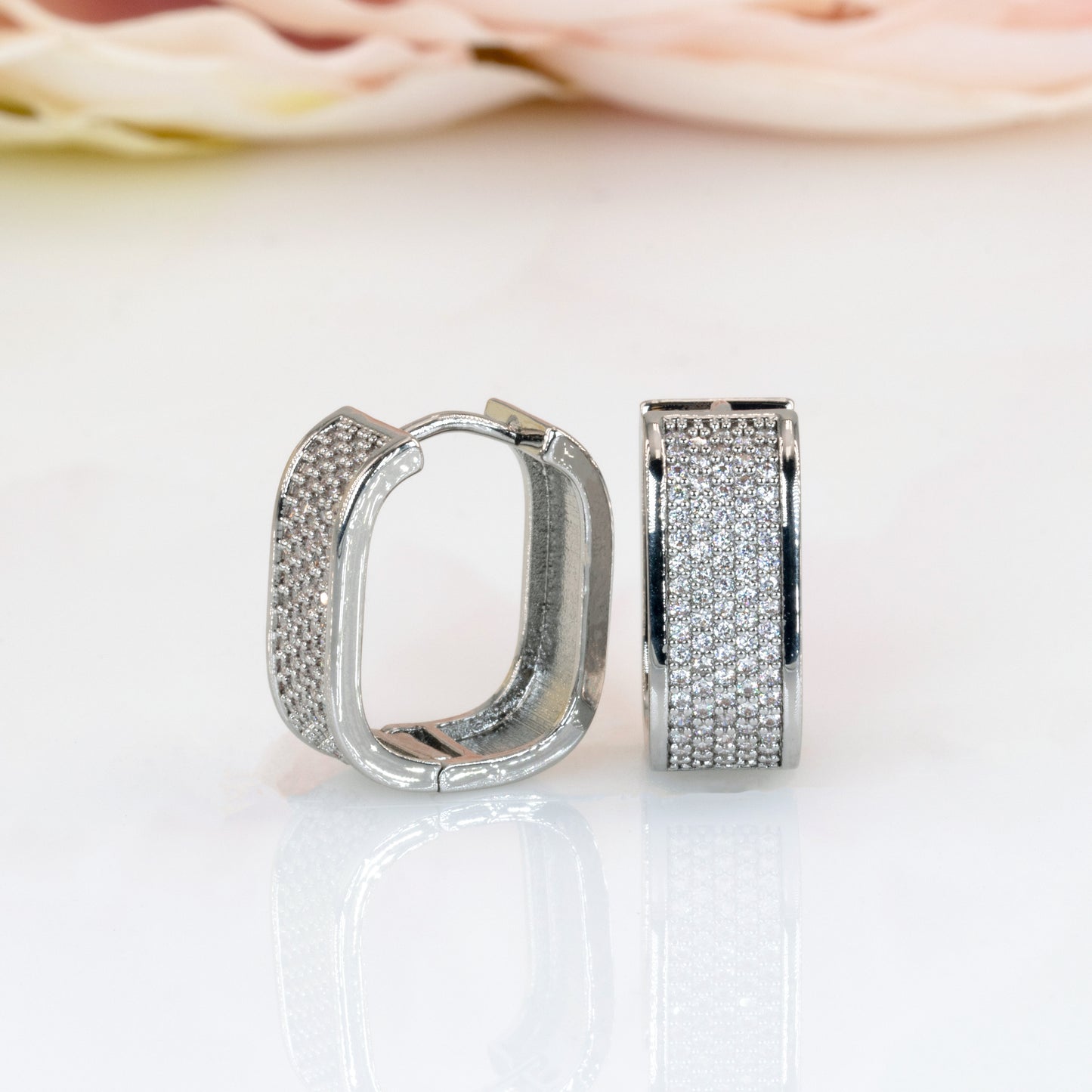 Glam Hoop Earrings
