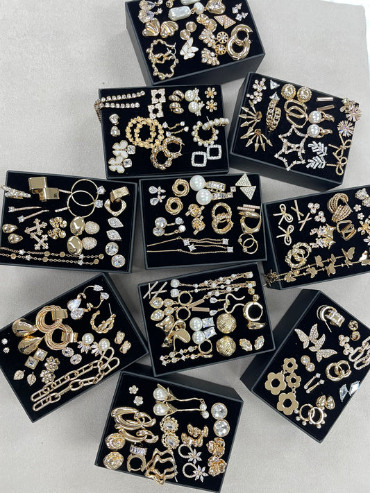 Mystery Earrings Box Set of 12
