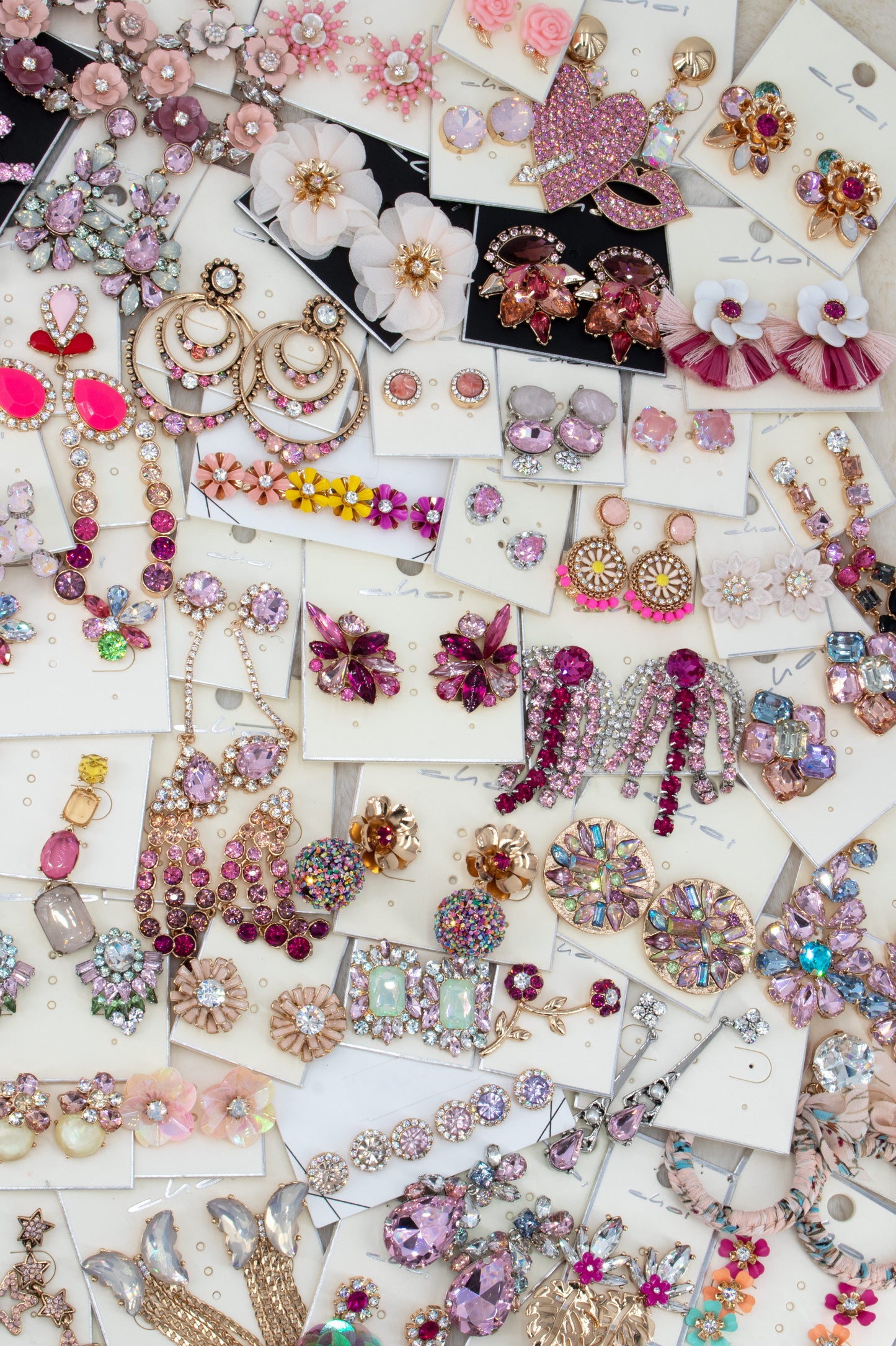 Pink Mystery Earrings Box