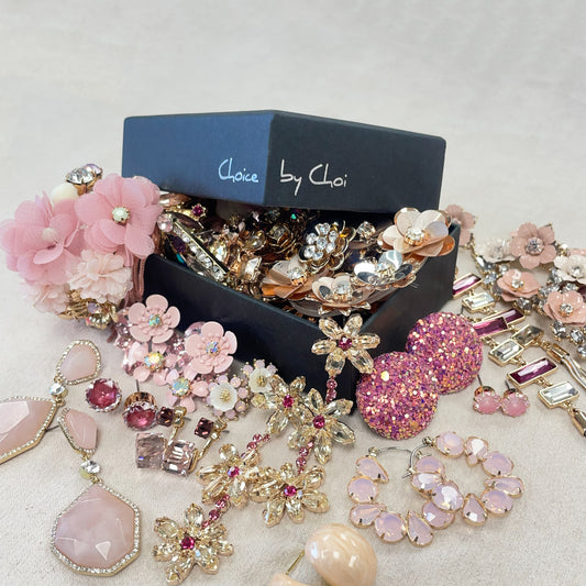 Pink Mystery Earrings Box