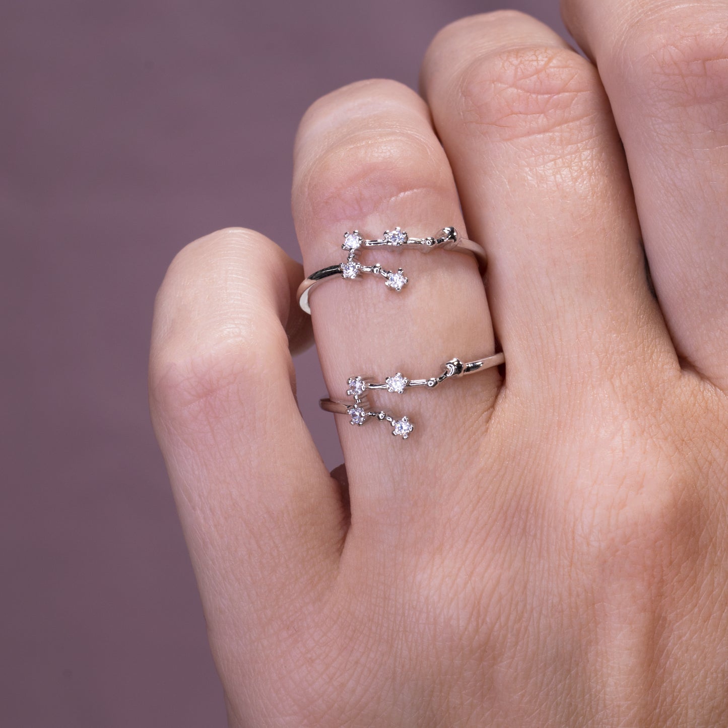 Zodiac Constellation Ring