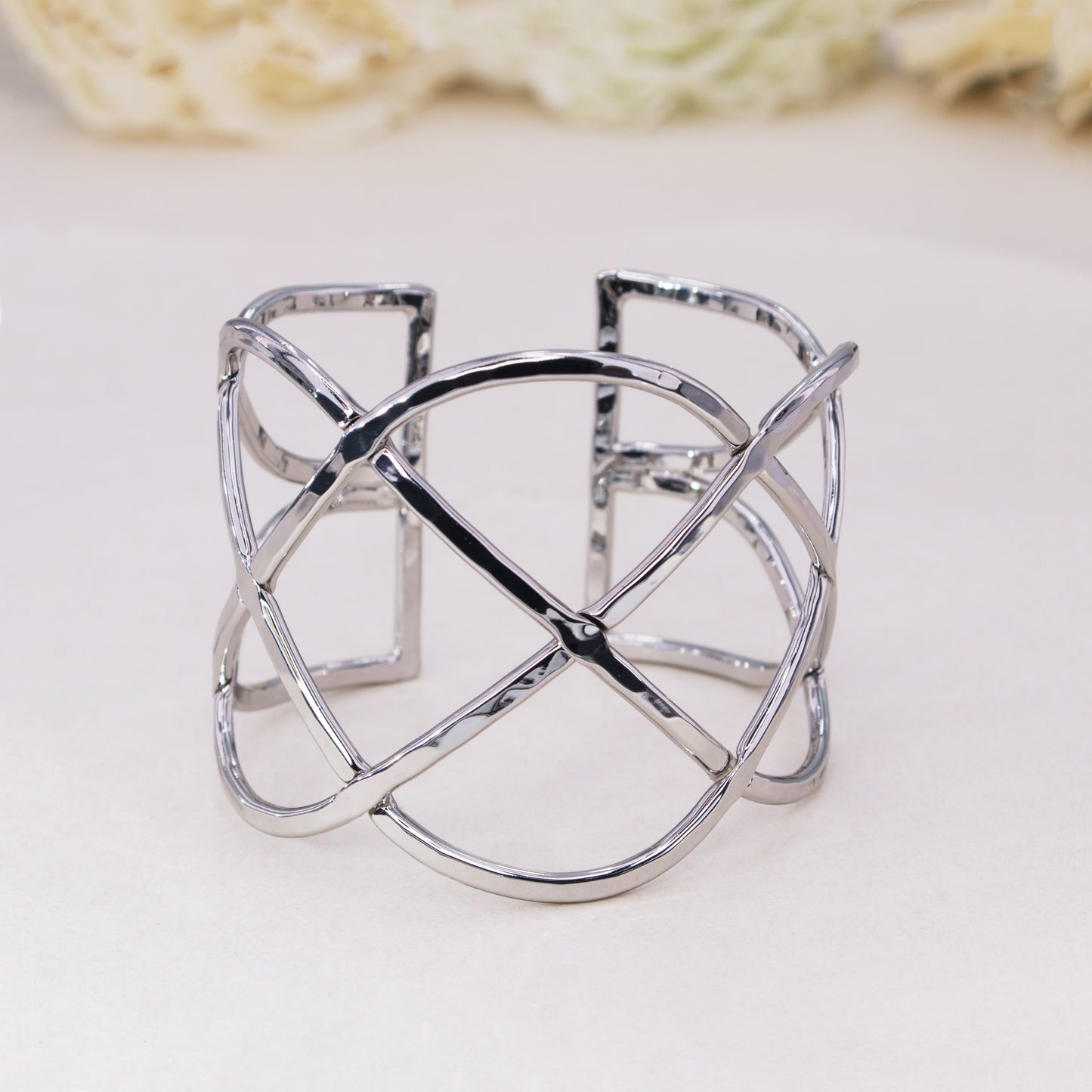 Woven Wire Cuff Bracelet