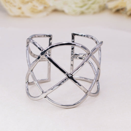 Woven Wire Cuff Bracelet
