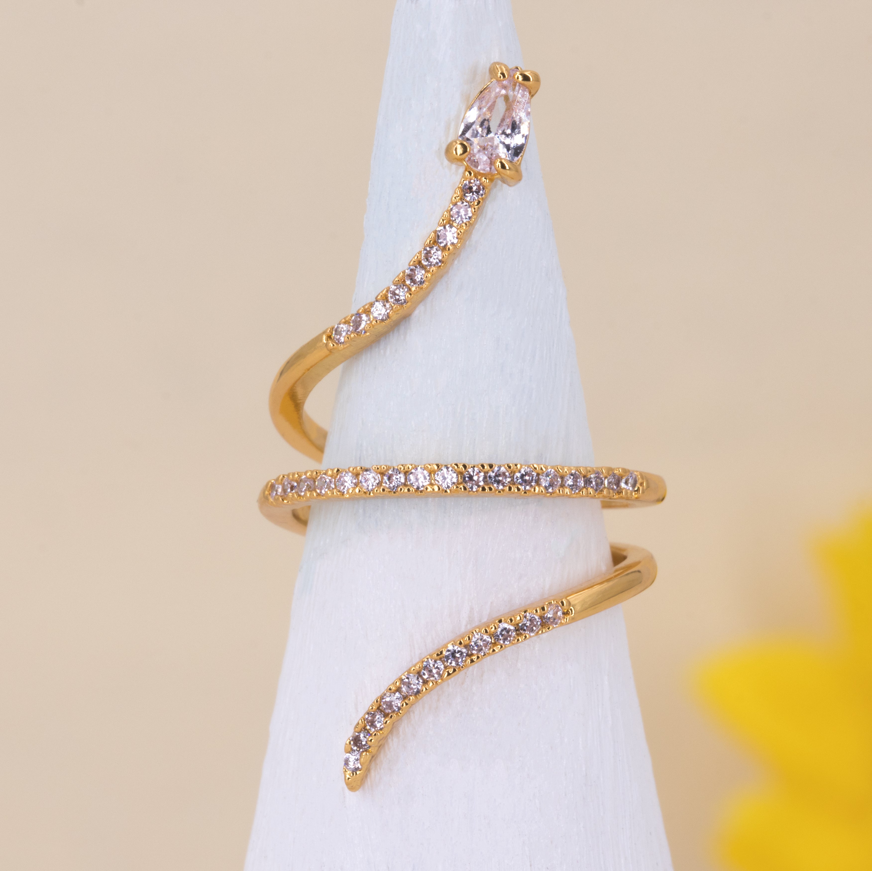 Medea Single Snake Ring — Eilisain Jewelry