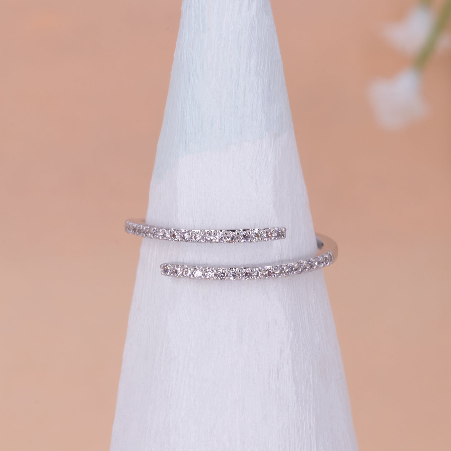 Spiral Eternity Ring