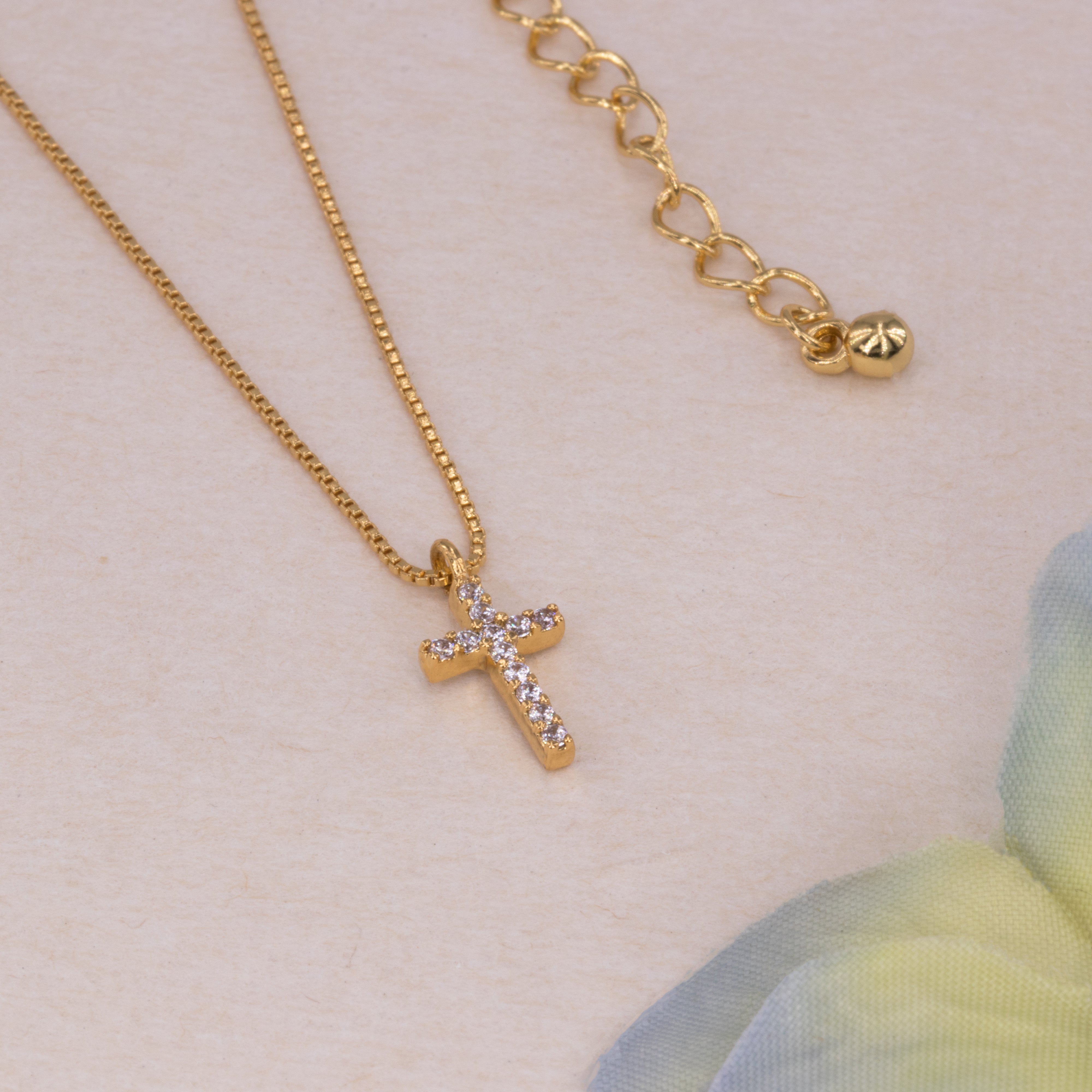 Tiny Sideways Cross Necklace, Dainty Cross Necklace, Faith Necklace,  Christian faith Jewelry, Christian Gift For Women, Eternal Hope Jewelry