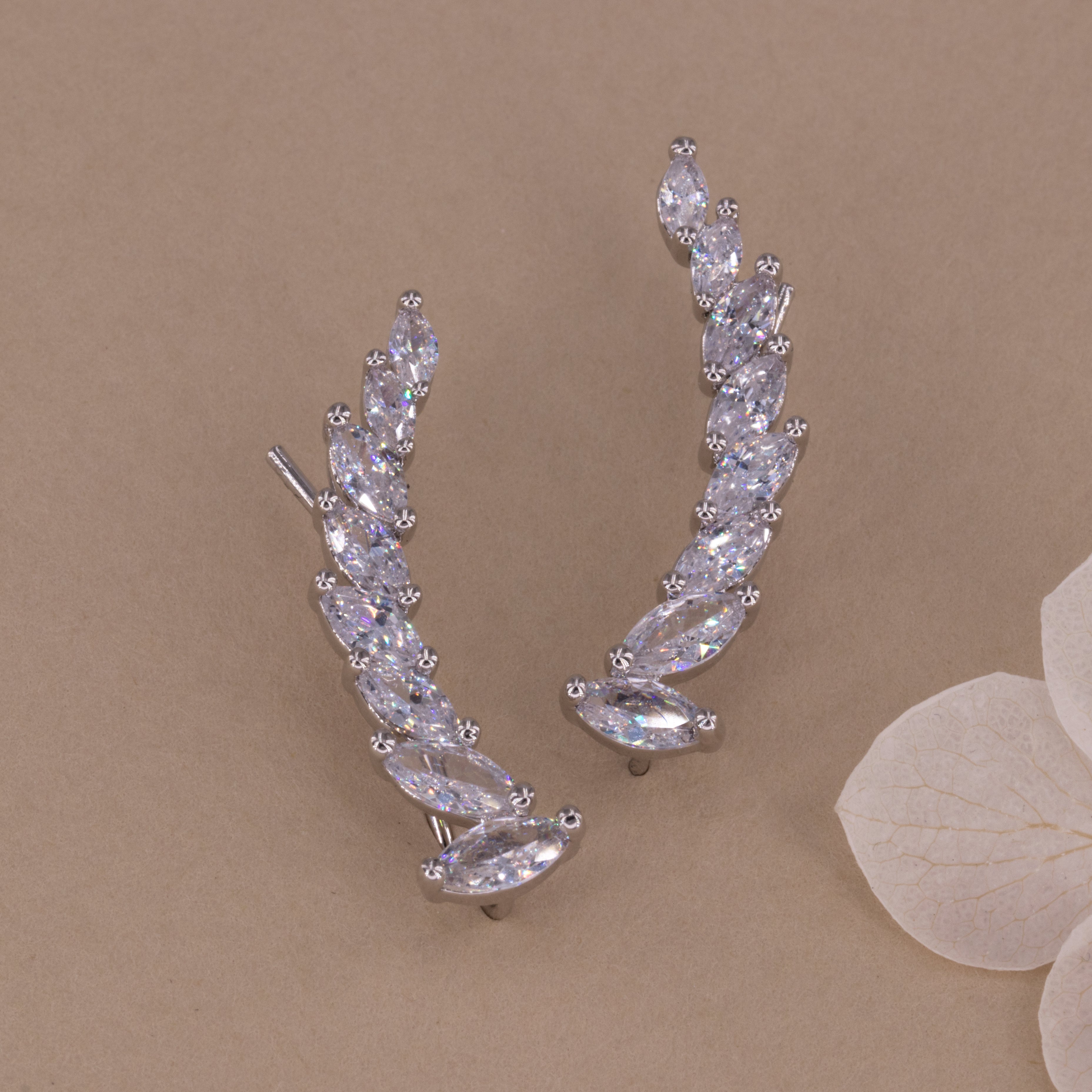 Angel wing climber on sale earrings